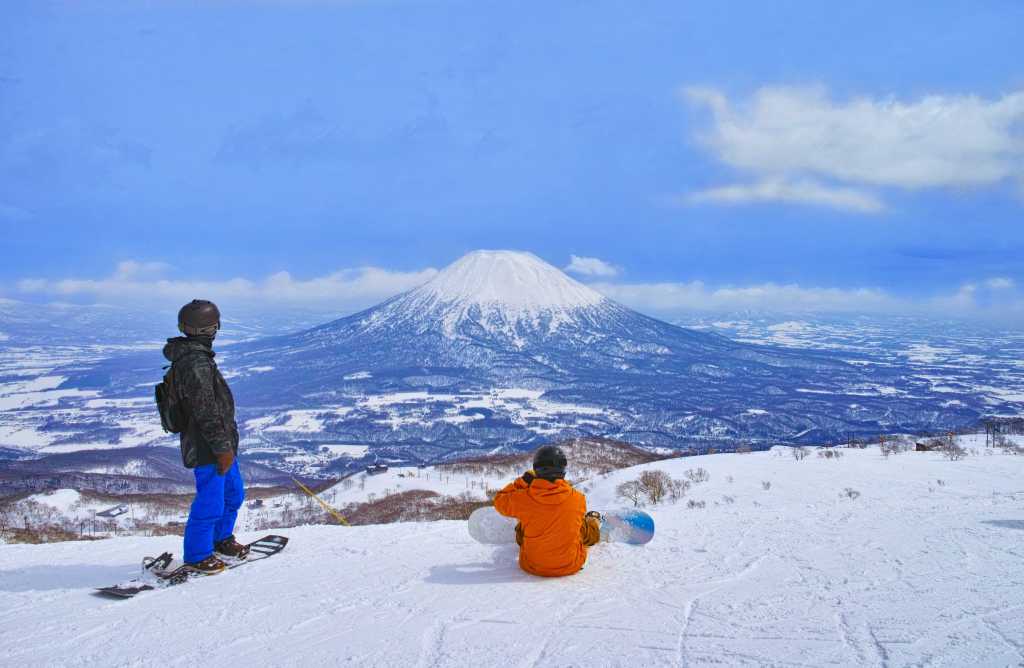 (Hokkaido) La poudreuse comme horizon à&nbsp;Niseko