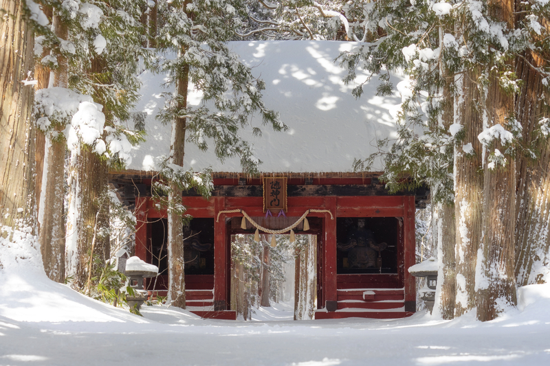 (Nagano) Okusha, le chemin sacré de Togakushi sous le manteau&nbsp;blanc
