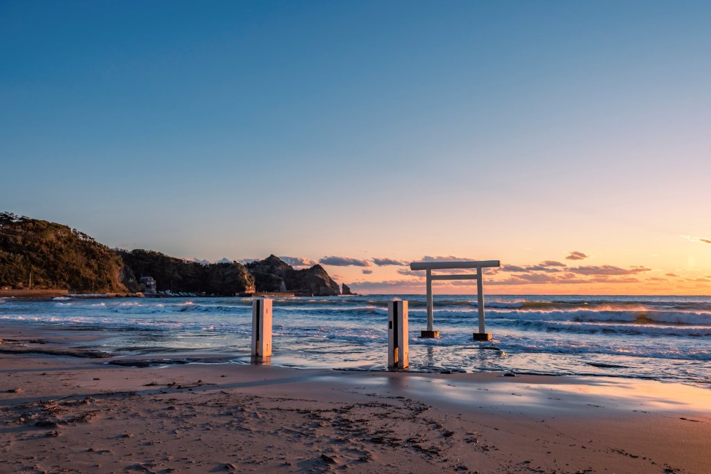 (Chiba) Ubara, la plage où la mer rencontre le&nbsp;sacré