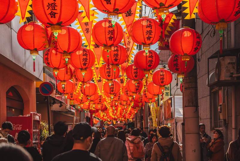 (Actus): Nagasaki s’embrase sous 15 000 lanternes pour célébrer&nbsp;l’hiver