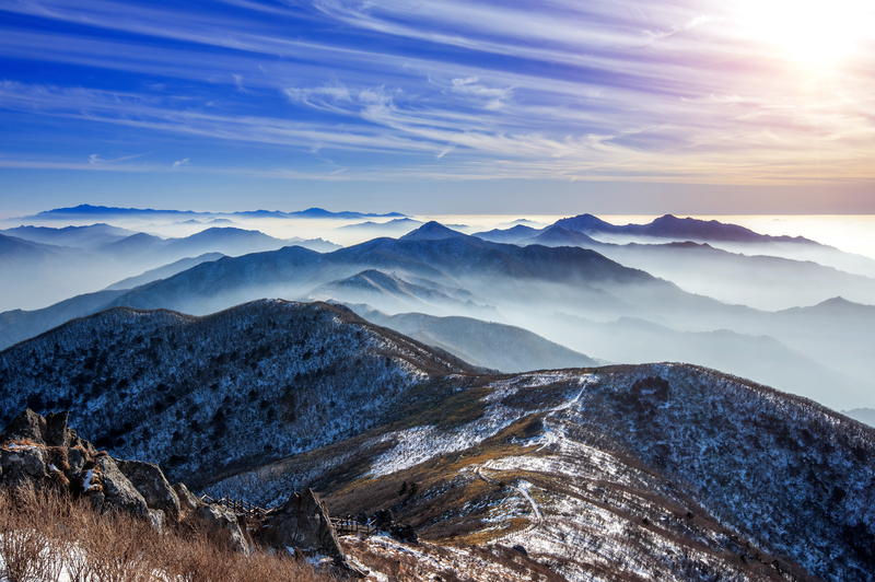 Randonnée au Cheonwangbong : quand l’hiver sublime la&nbsp;montagne