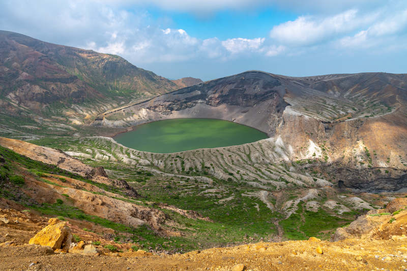 (Miyagi) Okama, le lac volcanique aux mille couleurs du mont&nbsp;Zao