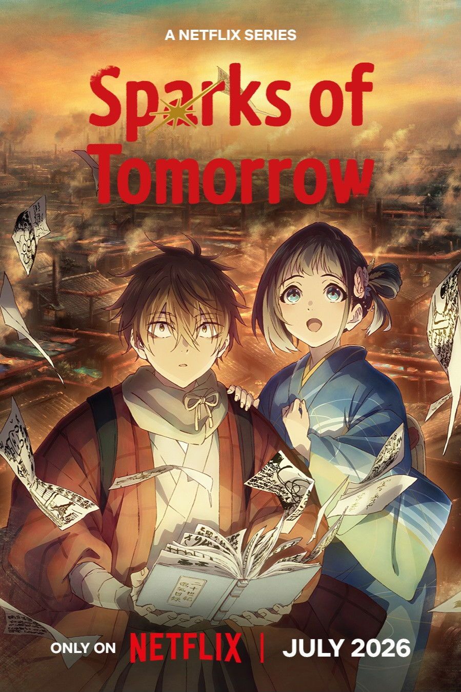 &laquo;&nbsp;Étincelles de demain&nbsp;&raquo; la nouvelle série d’animation de Kyoto Animation arrive sur Netflix cet&nbsp;été
